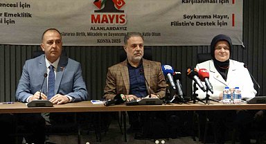 HAK-İŞ 1 Mayıs Haftası çerçevesinde Konya'da toplantı düzenledi