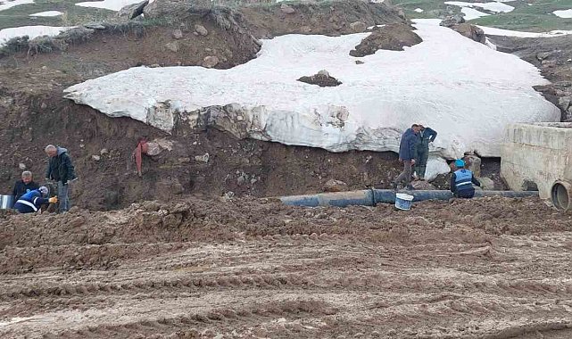 Hakkari'de içme suyu arızası giderildi