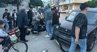 Hatay'da hafif ticari araç ile motosiklet çarpıştı: 1 yaralı