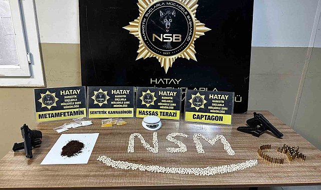 Hatay'da uyuşturucu operasyonu: 10 gözaltı
