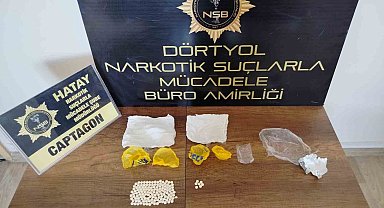 Hatay'da uyuşturucu operasyonu: 4 gözaltı
