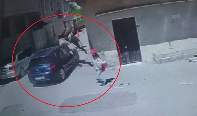 Hatay'daki feci kazada ölümden kıl payı kurtulan küçük kızın o anları kamerada