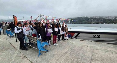 Hücum botunun komuta koltuğuna öğrenciler oturdu