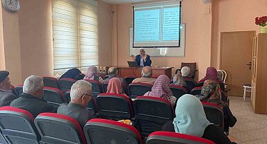 Hüyük'te hacı adaylarına uygulamalı eğitim