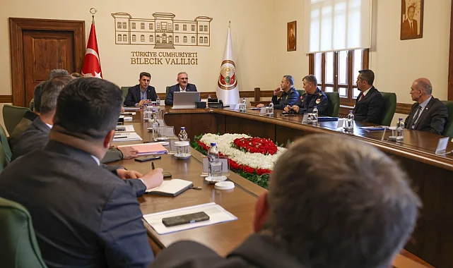 İçişleri Bakan Yardımcısı Münir Karaloğlu Bilecik'te