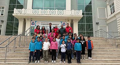 İlkokul öğrencilerinden Filistin için yardım kampanyası