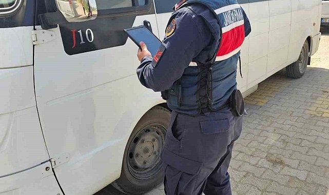 İncirliova'da okul servis araçları denetlendi