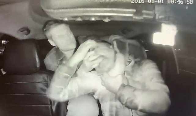 İngiliz boksörün, taksi şoförünü darp ettiği anlar ortaya çıktı