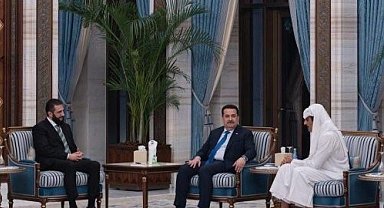 Irak Başbakanı Sudani ve eş-Şara, ilk kez Katar'da görüştü