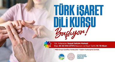 İşaret dili öğrenmek isteyenler dikkat, kursa başvurular başlıyor