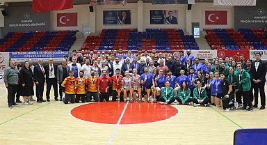 İşitme Engelliler Türkiye Voleybol Şampiyonası Karabük'te sona erdi