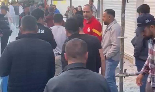 İskeleden düşen işçi yaralandı