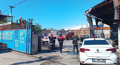 İskenderun'da hurdacılar denetlendi