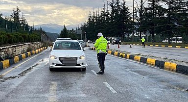 Isparta'da son 24 saatte 5 bin 665 araç ve sürücü denetlendi