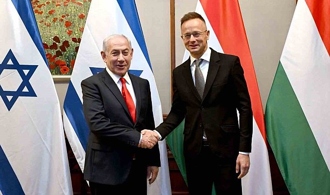 İsrail Başbakanı Netanyahu, Macaristan Dışişleri Bakanı Szijjarto ile görüştü