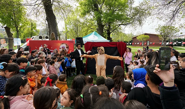 İstanbul Beylikdüzü'nde çocukların şenlik başladı