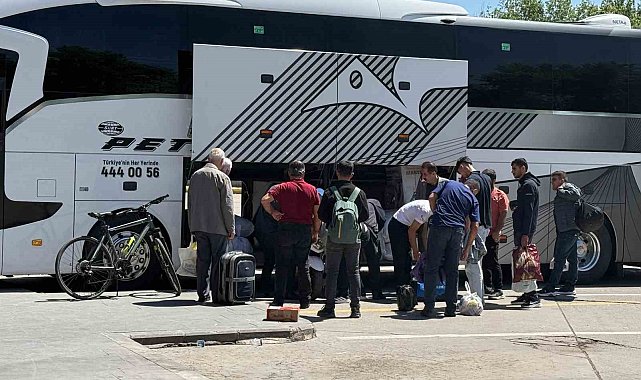 İstanbul depreminin ardından Batmanlılar memleketlerine dönüyor
