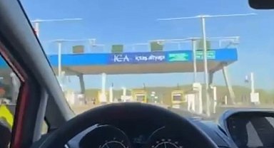 İstanbul'da tehlike saçan "HGS Akımı": Gişelere 110 kilometre hızla böyle girdi