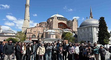 İstanbul'u gezdiler