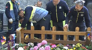 İtalyan şefin oğlu Mattia Ahmet Minguzzi'nin tahrip edilen mezarı onarıldı