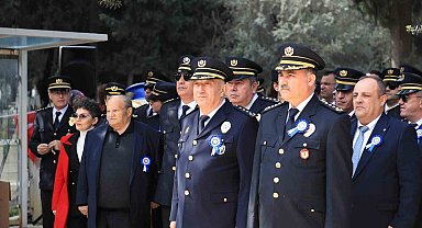 İzmir Emniyeti'nden şehitlik ziyareti