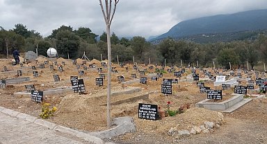 İzmir'de ölen sayısı artınca mezarlık sayısı da arttırıldı