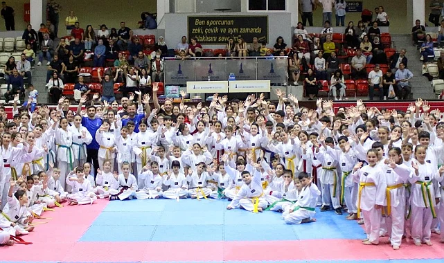 İzmirli çocuklar spor ve eğlence dolu bir gün geçirdi