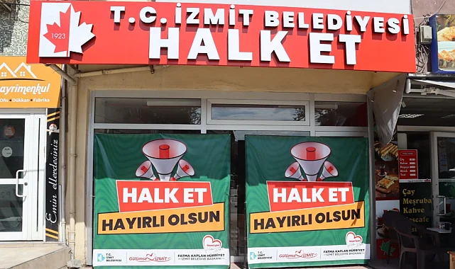 İzmit'te Halk Et Yenişehir'de açılıyor