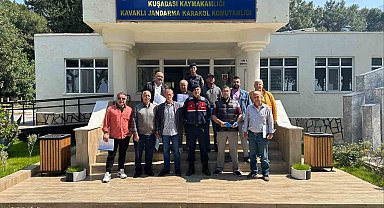 Jandarma orman yangınları konusunda bilgilendirdi