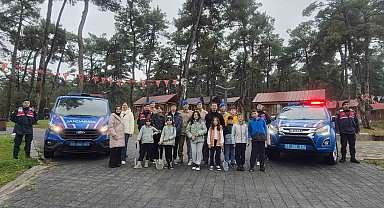 Jandarma şehit ve gazi yakını çocuklarını ağırladı