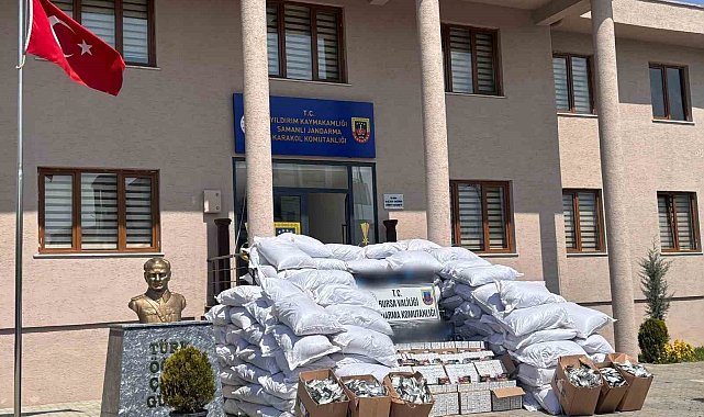 Jandarmadan 'Tütün Kaçakçılığı' operasyonu
