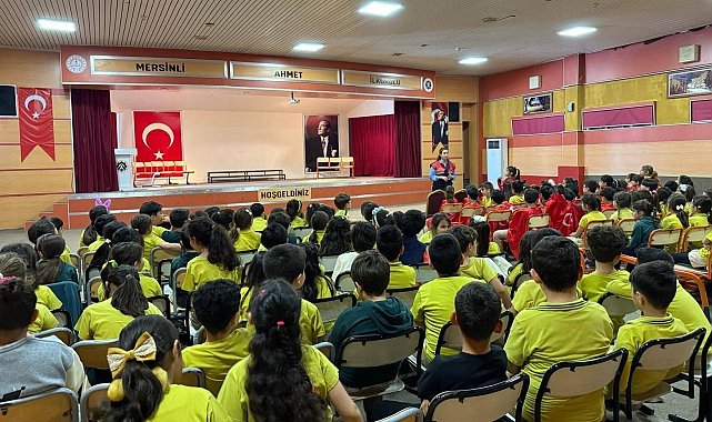 Jandarmadan öğrencilere siber farkındalık eğitimi