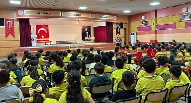 Jandarmadan öğrencilere siber farkındalık eğitimi