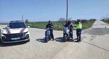 Jandarmadan trafikte sıkı denetim: 460 bin TL ceza uygulandı