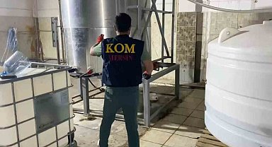 Kaçak üretim merkezinde 38 tondan fazla etil alkol ele geçirildi: 3 tutuklama