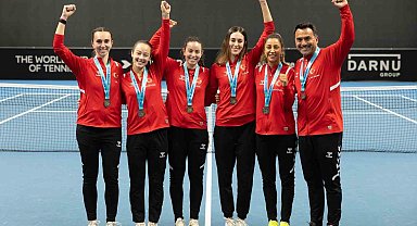 Kadın Milli Tenis Takımı, Litvanya'da tarih yazdı