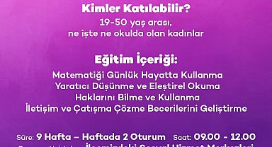 Kadınlara yönelik "Hayat Dolu Buluşmalar" başlıyor