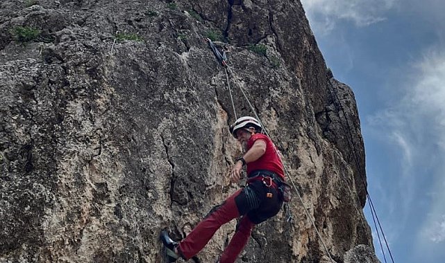 Kahramanmaraş'ta dağcılık eğitimi