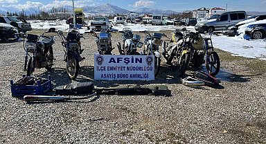 Kahramanmaraş'ta motosiklet hırsızlığı