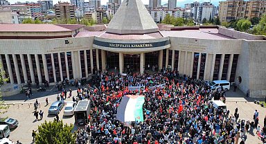 Kahramanmaraş'tan Filistinlilere destek yürüyüşü