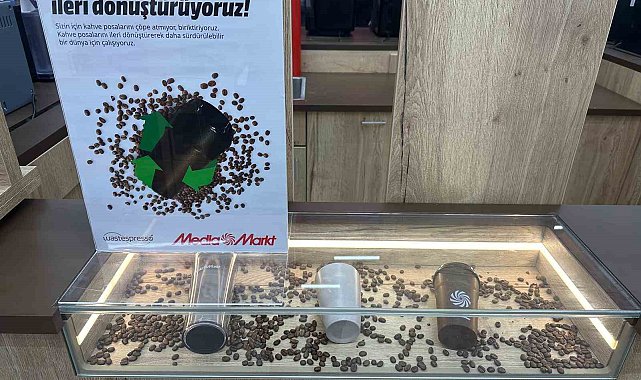 Kahve posaları ileri dönüşüm teknolojisiyle döngüsel ekonomiye kazandırılıyor