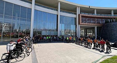 Kalp sağlığı için pedal çevirdiler