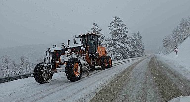 Karabük'te 85 köy yolu ulaşıma kapandı