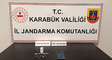 Karabük'te sentetik ecza hap ele geçirildi
