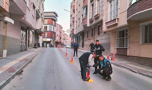 Karacabey'de ikinci sıra parklanmalara karşı harekete geçildi