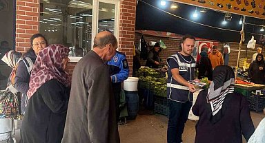 Karacabey'de polis ekipleri KADES uygulamasını tanıttı