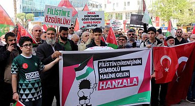 Karacabeyliler haykırdı; Gazze yalnız değildir