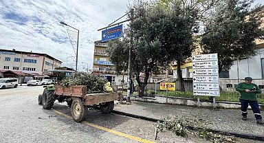 Karacasu'da çevre düzenlemesi devam ediyor