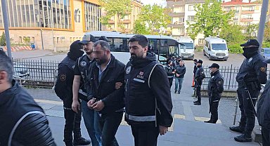 Karadeniz Ereğli'de silah kaçakçılığı operasyonu: 7 şüpheli adliyede