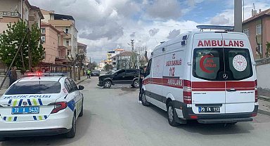 Karaman'da cip ile otomobil çarpıştı: 2 yaralı